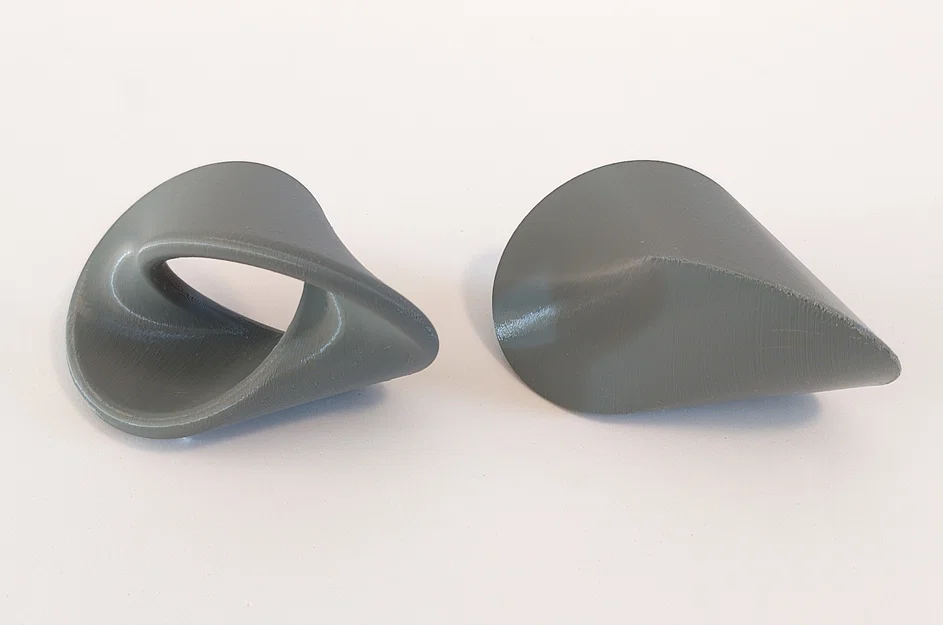 Swirl, Möbius, Oloid, Anti Oloid (OpenSCAD) - Mô hình tùy chỉnh - Image 2