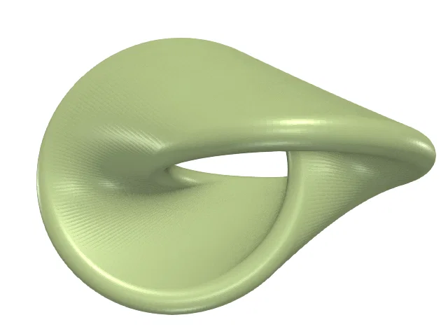 Swirl, Möbius, Oloid, Anti Oloid (OpenSCAD) - Mô hình tùy chỉnh - Image 4