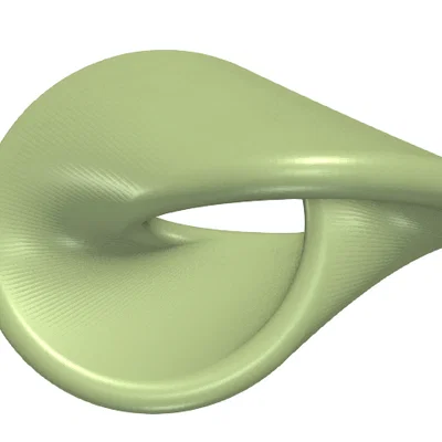 Swirl, Möbius, Oloid, Anti Oloid (OpenSCAD) - Mô hình tùy chỉnh