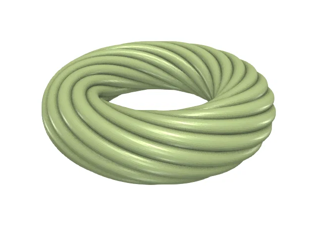 Swirl, Möbius, Oloid, Anti Oloid (OpenSCAD) - Mô hình tùy chỉnh - Image 5
