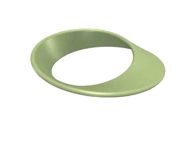 Swirl, Möbius, Oloid, Anti Oloid (OpenSCAD) - Mô hình tùy chỉnh - Image 6