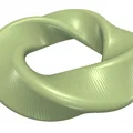 Swirl, Möbius, Oloid, Anti Oloid (OpenSCAD) - Mô hình tùy chỉnh - Thumbnail 8