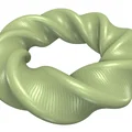 Swirl, Möbius, Oloid, Anti Oloid (OpenSCAD) - Mô hình tùy chỉnh - Thumbnail 9