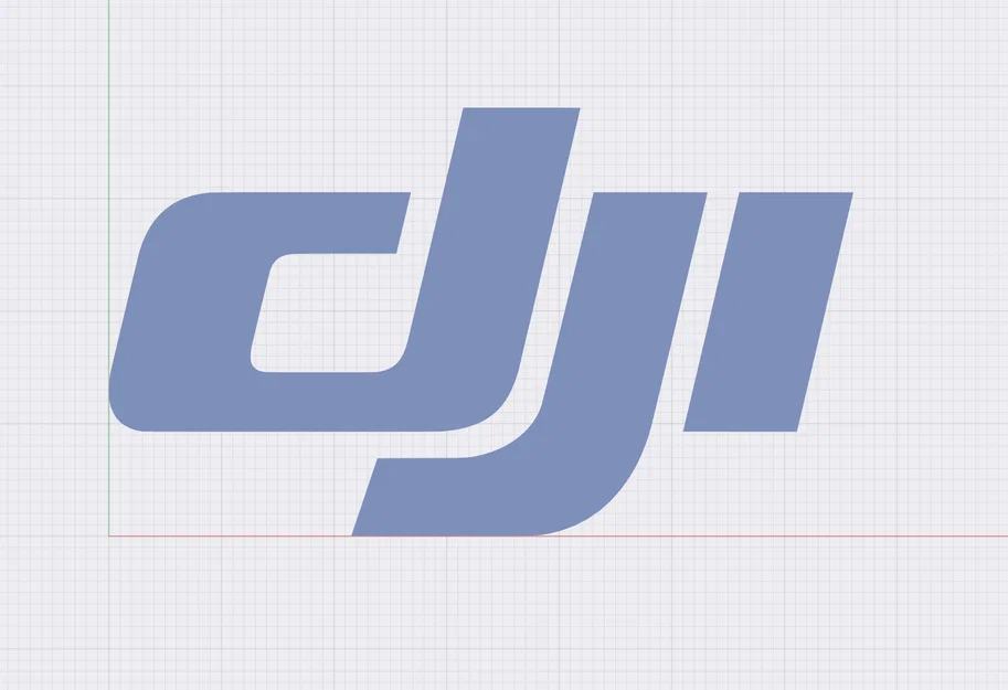 Mô hình logo DJI 3D trang trí bàn làm việc - Image 2