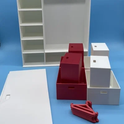 Tủ quần áo Barbie (Barbie Closet)