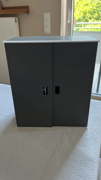 Tủ quần áo mini in 3D cho búp bê Barbie - Image 3