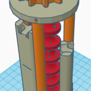 Bộ thang nâng thủ công (Manual Lift) cho đường đua bi Gravitrax