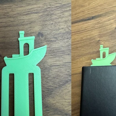 Kẹp sách Benchy Bookmark - Phụ kiện 3D đáng yêu cho người yêu sách