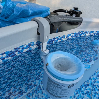 Ngàm gắn skimmer cho hồ khung thép (Steel Frame Pool Skimmer mount)