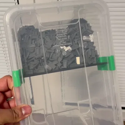 Miếng chia ngăn Clip-in cho hộp Ikea Samla 5L