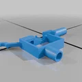 Súng đồ chơi hoạt động được Working toy gun DD 1.0 - Thumbnail 4