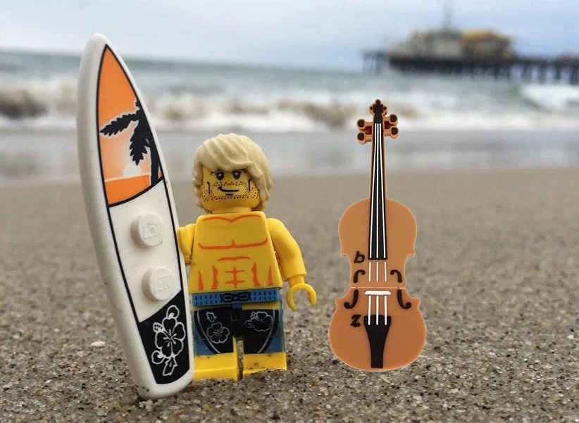 Mô hình ván lướt sóng (LEGO Surf) cho nhân vật LEGO - Image 1