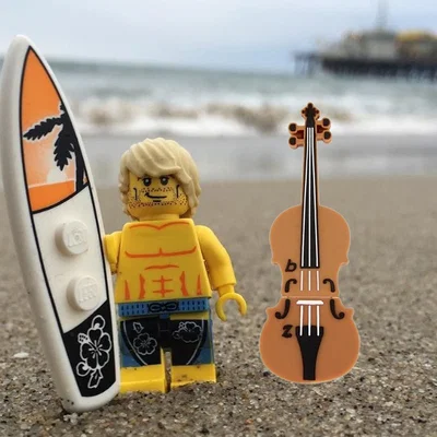Mô hình ván lướt sóng (LEGO Surf) cho nhân vật LEGO