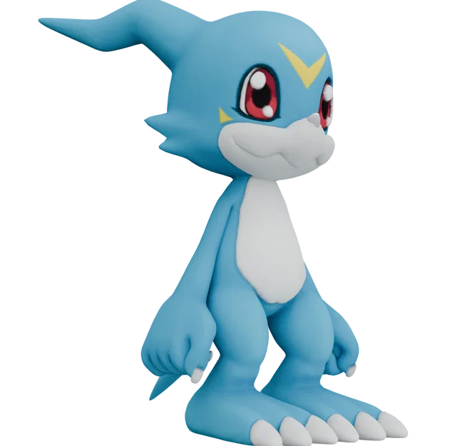Mô hình 3D V-mon từ Digimon chất lượng cao cho người hâm mộ - Image 1