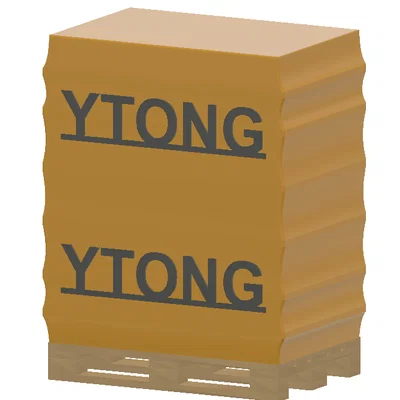 Mô hình kiện gạch xây dựng Ytong tỉ lệ HO và TT cho sa bàn