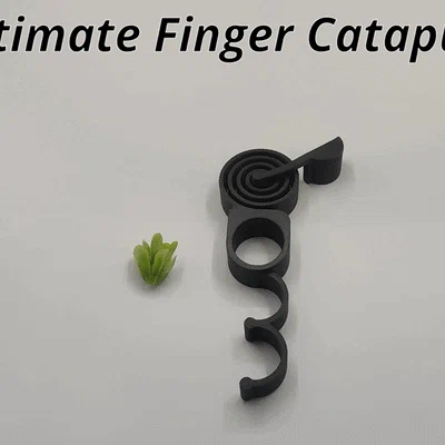 Ultimate Finger Catapult V2 [Máy bắn phóng tay cực nhanh và dễ in]