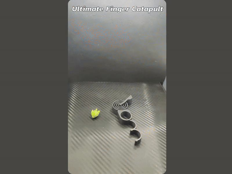 Ultimate Finger Catapult V2 [Máy bắn phóng tay cực nhanh và dễ in]