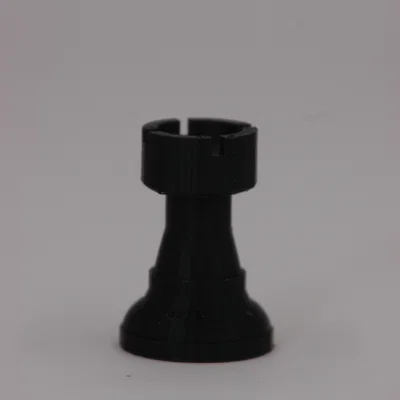 Bộ cờ vua 3D thiết kế tiêu chuẩn có khe thêm trọng lượng