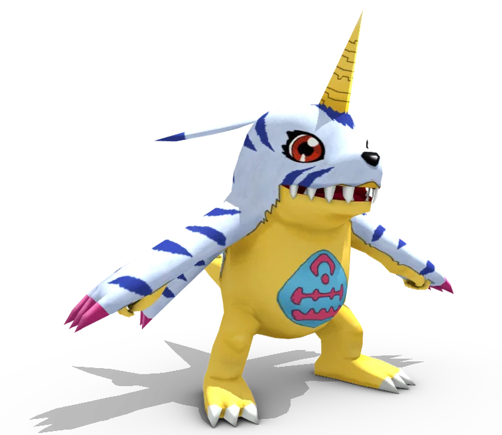 Mô hình 3D Gabumon từ Digimon - Tải file STL in 3D chất lượng - Image 1