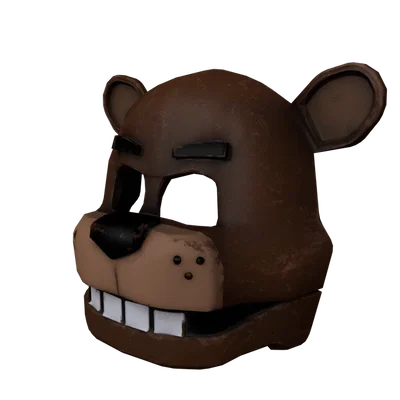 Mô hình mặt nạ Freddy 3D cực chất từ Five Nights at Freddy's