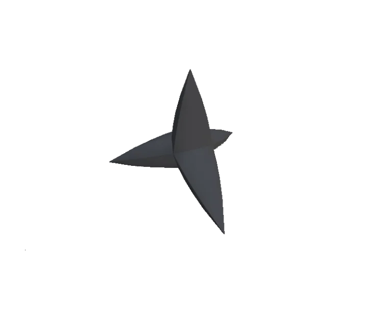 Mô hình chông sắt Makibishi (Caltrop) từ Naruto in 3D cực chất - Image 1