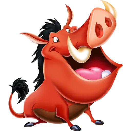 Mô hình 3D Pumbaa từ Lion King: Trang trí cực đáng yêu - Image 1
