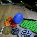 Bánh xe Lego in 3D tùy biến - Phụ kiện cho mô hình robot - Thumbnail 2