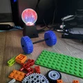Bánh xe Lego in 3D tùy biến - Phụ kiện cho mô hình robot - Thumbnail 3