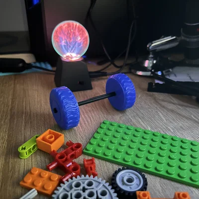 Bánh xe Lego in 3D tùy biến - Phụ kiện cho mô hình robot