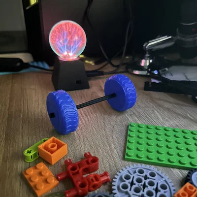 Bánh xe Lego in 3D tùy biến - Phụ kiện cho mô hình robot