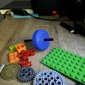 Bánh xe Lego in 3D tùy biến - Phụ kiện cho mô hình robot - Thumbnail 6