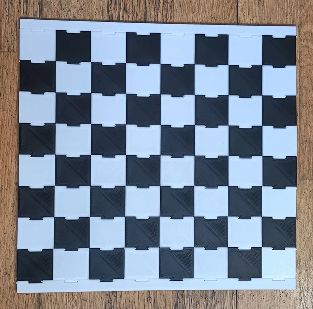 Bàn cờ vua cuộn (chess roll-up board) - Image 2