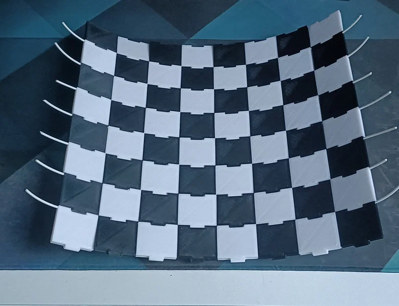 Bàn cờ vua cuộn (chess roll-up board) - Image 6