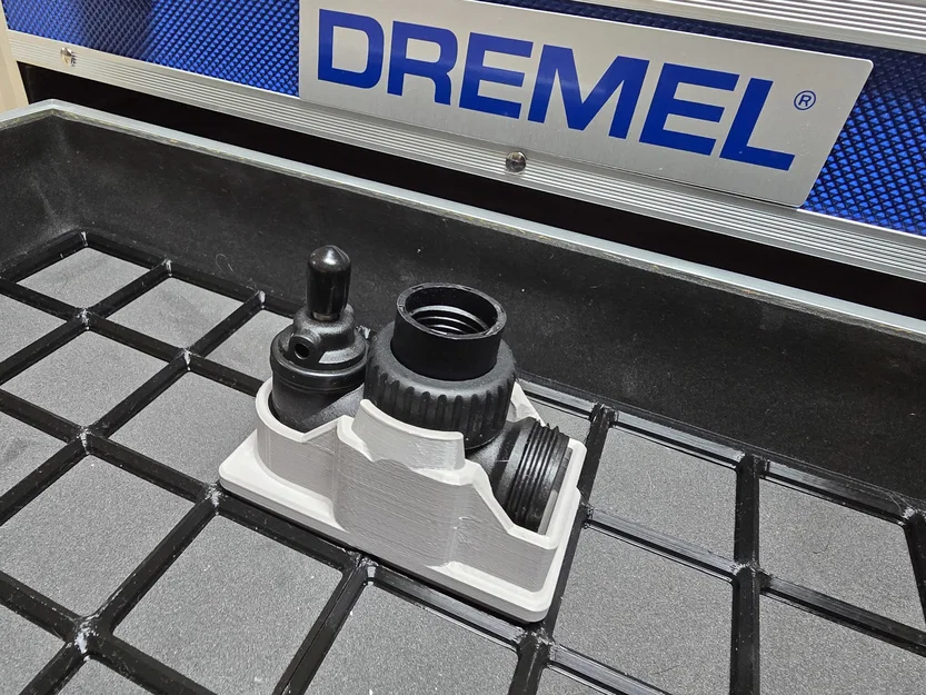 Khay lưu trữ Dremel 575 Right Angle hỗ trợ Gridfinity - Image 1