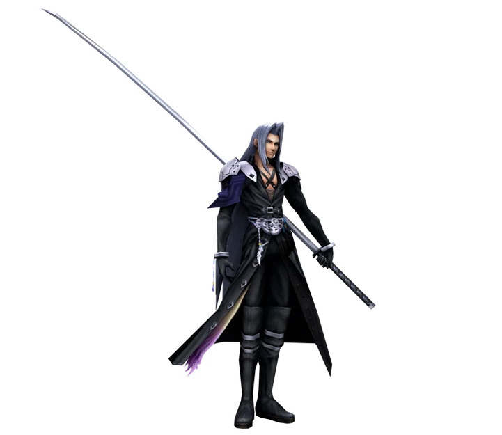 Mô hình 3D Sephiroth từ Final Fantasy - File STL chất lượng cao - Image 1