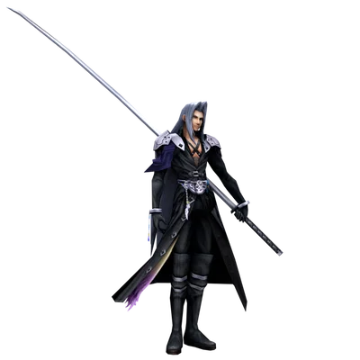 Mô hình 3D Sephiroth từ Final Fantasy - File STL chất lượng cao