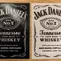 Bảng hiệu Jack Daniels Tennessee Whisky & nắp công tắc đèn – beer/liquor sign - Thumbnail 2