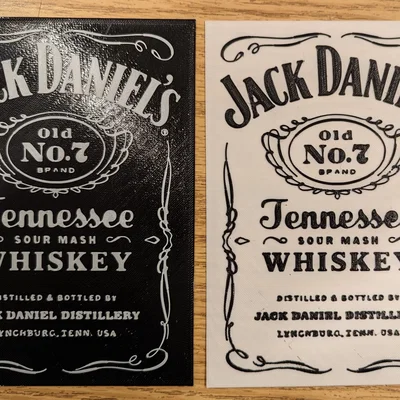 Bảng hiệu Jack Daniels Tennessee Whisky & nắp công tắc đèn – beer/liquor sign