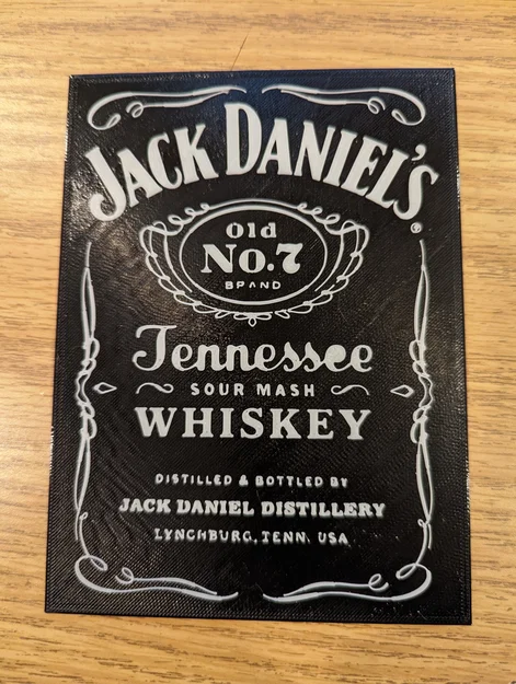 Bảng hiệu Jack Daniels Tennessee Whisky & nắp công tắc đèn – beer/liquor sign - Image 6