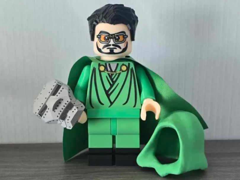 RDJ Dr. Doom Robert Downey Jr – Minifigure Big Brick lấy cảm hứng Marvel - Image 1