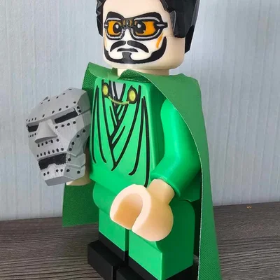 RDJ Dr. Doom Robert Downey Jr – Minifigure Big Brick lấy cảm hứng Marvel