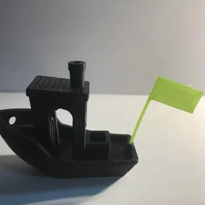Lá cờ trang trí 3D Benchy - Phụ kiện nâng cấp siêu nhanh