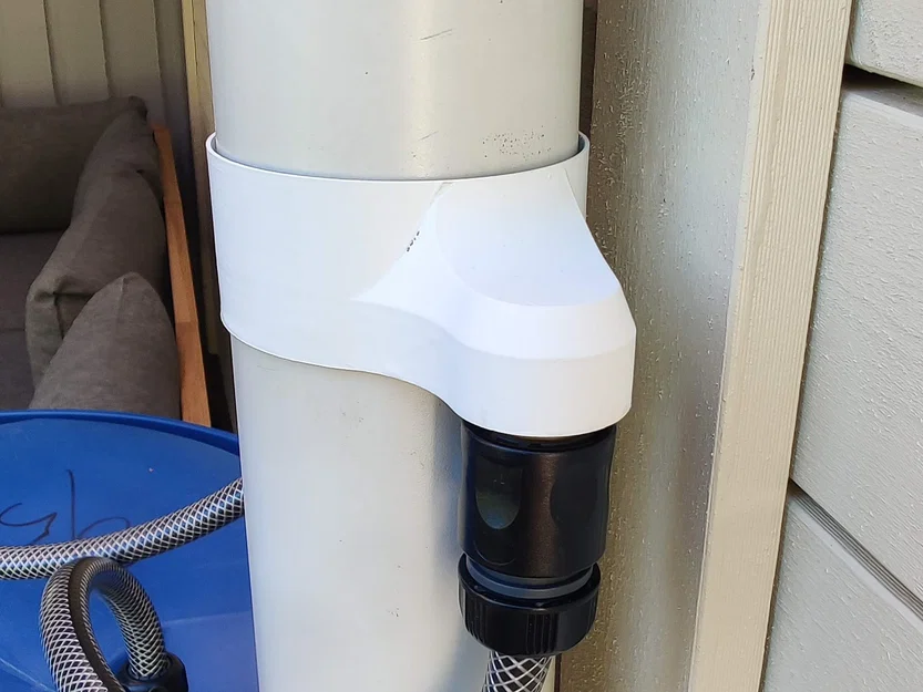 Bộ hứng nước mưa kín đáo (Discrete rain collector) - Image 1