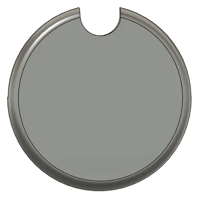Khung giữ giấy phép lưu hành xe hơi (Licence Disc Holder) in 3D