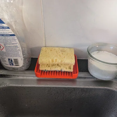 Giá đỡ xà phòng hoặc bọt biển