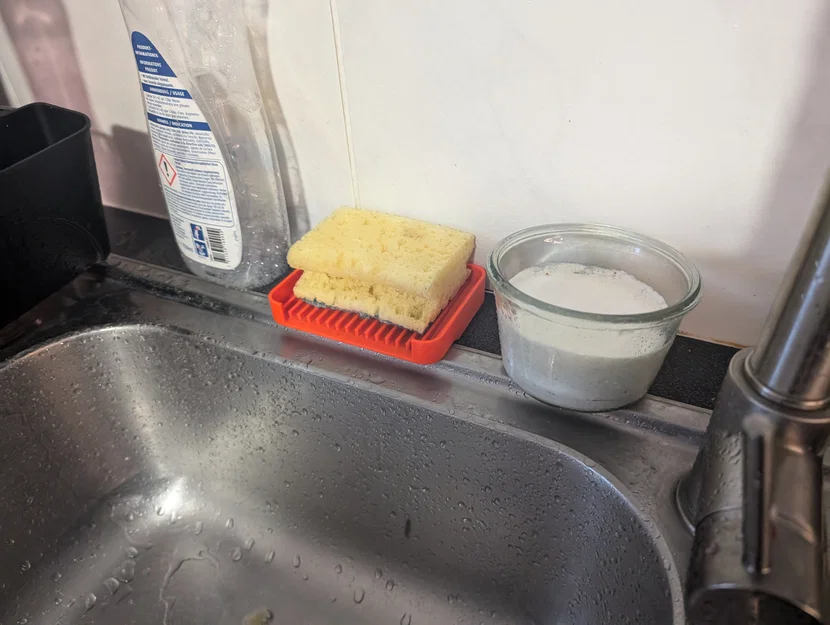 Giá đỡ xà phòng hoặc bọt biển - Image 2