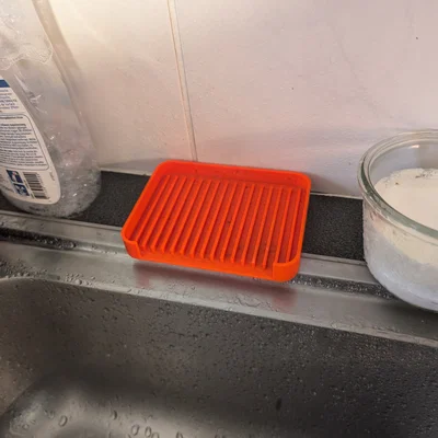 Giá đỡ xà phòng hoặc bọt biển