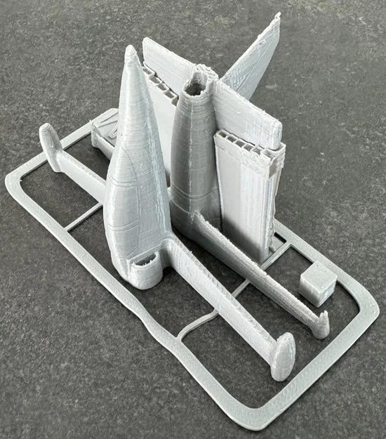 Mô hình lắp ráp máy bay 3D L-39 Albatros Kit Card - Image 12