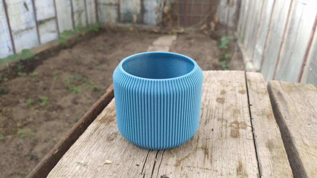 Mẫu chậu cây cảnh mini 3D thiết kế tối giản và hiện đại - Image 1