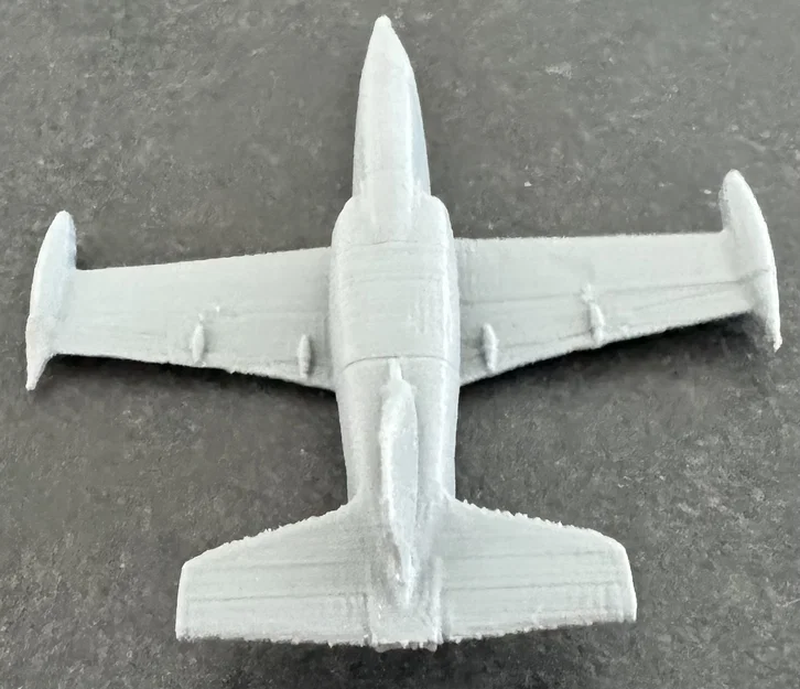 Mô hình lắp ráp máy bay 3D L-39 Albatros Kit Card - Image 16